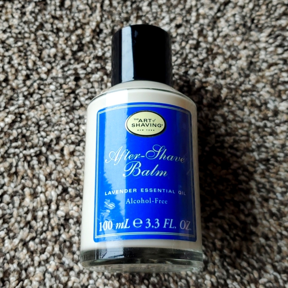 The Art of Shaving After Shave Balm Lavender Essential Oil 3.3 oz / 100 ml USA